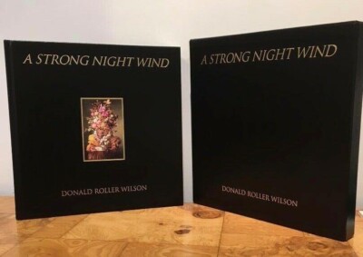 Donald Roller Wilson ''A Strong Night Wind'' 1st edition with slipcover case NEW 
