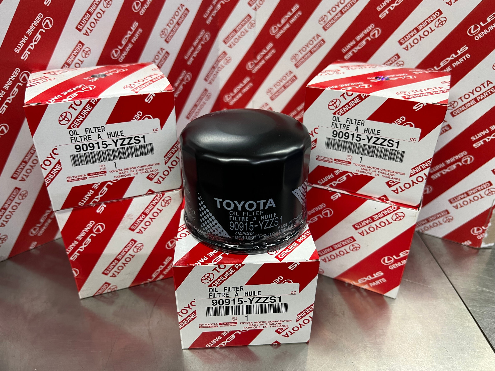 5x QTY PACK OEM GENUINE TOYOTA GT86 / GR86 / SCION FRS OIL FILTER