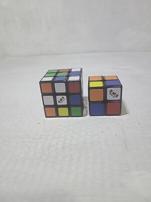 Lot Of 2 Rubiks Cubes 3x3 And 2x2