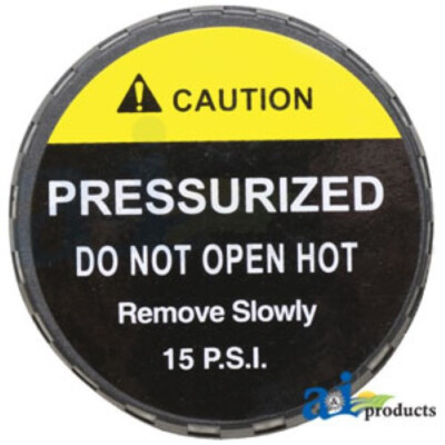 AT173610 Radiator Cap for Many John Deere Backhoe Dozer Forklift Grader Excavatr
