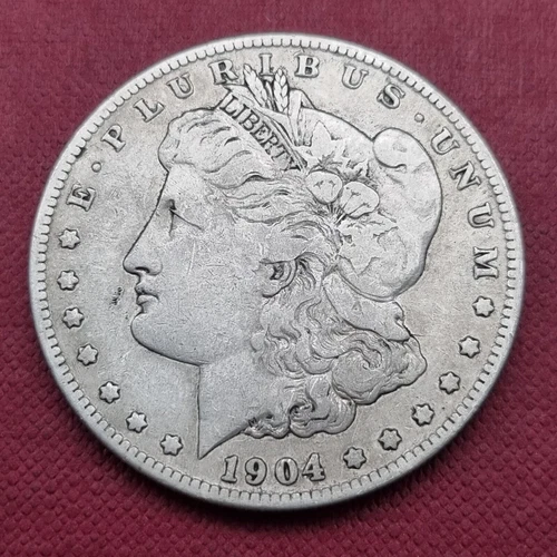 1904 S Morgan Dollar $1 Better Grade XF #48765
