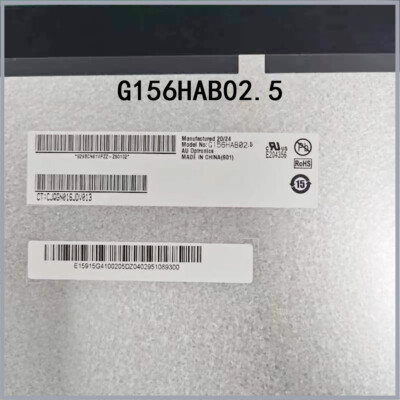 New Original G156HAB02.5 1920*1080 15.6'' LCD Display Screen for Auo Fully Teste