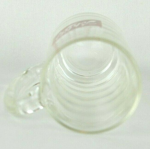 Set of 2 Schlitz Beer Vintage Clear Thumbprint Goblet & Clear Beer Heavy Mug Cup - Picture 7 of 12