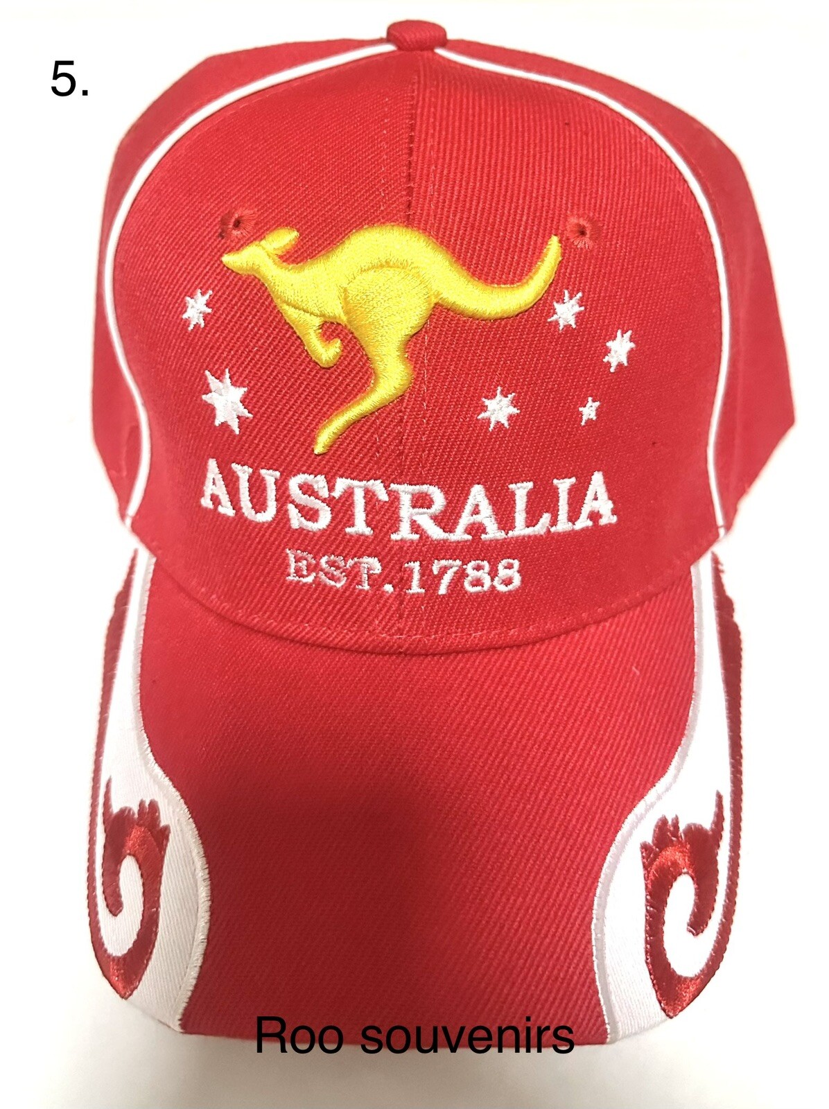 3 x Australian Souvenir Caps 15 Designs To Choose From Premium