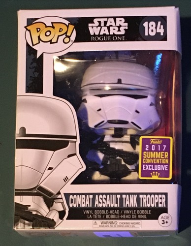Funko POP Star Wars Rogue One Combat Assault Tank Trooper #184 2017
