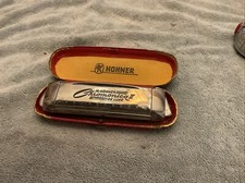 M Hohner Chromonica II Deluxe Harmonica Key C  Orig Box