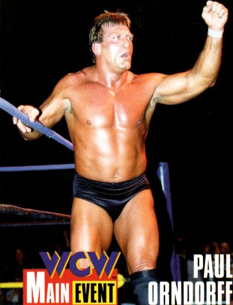 1995 Cardz WCW Main Event Wrestling Card #10 Paul Mr. Wonderful