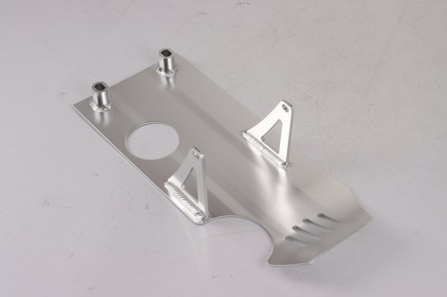 Silver Engine Alloy Bash Plate Guard 70cc 110cc 125cc 140cc 150cc PIT ...