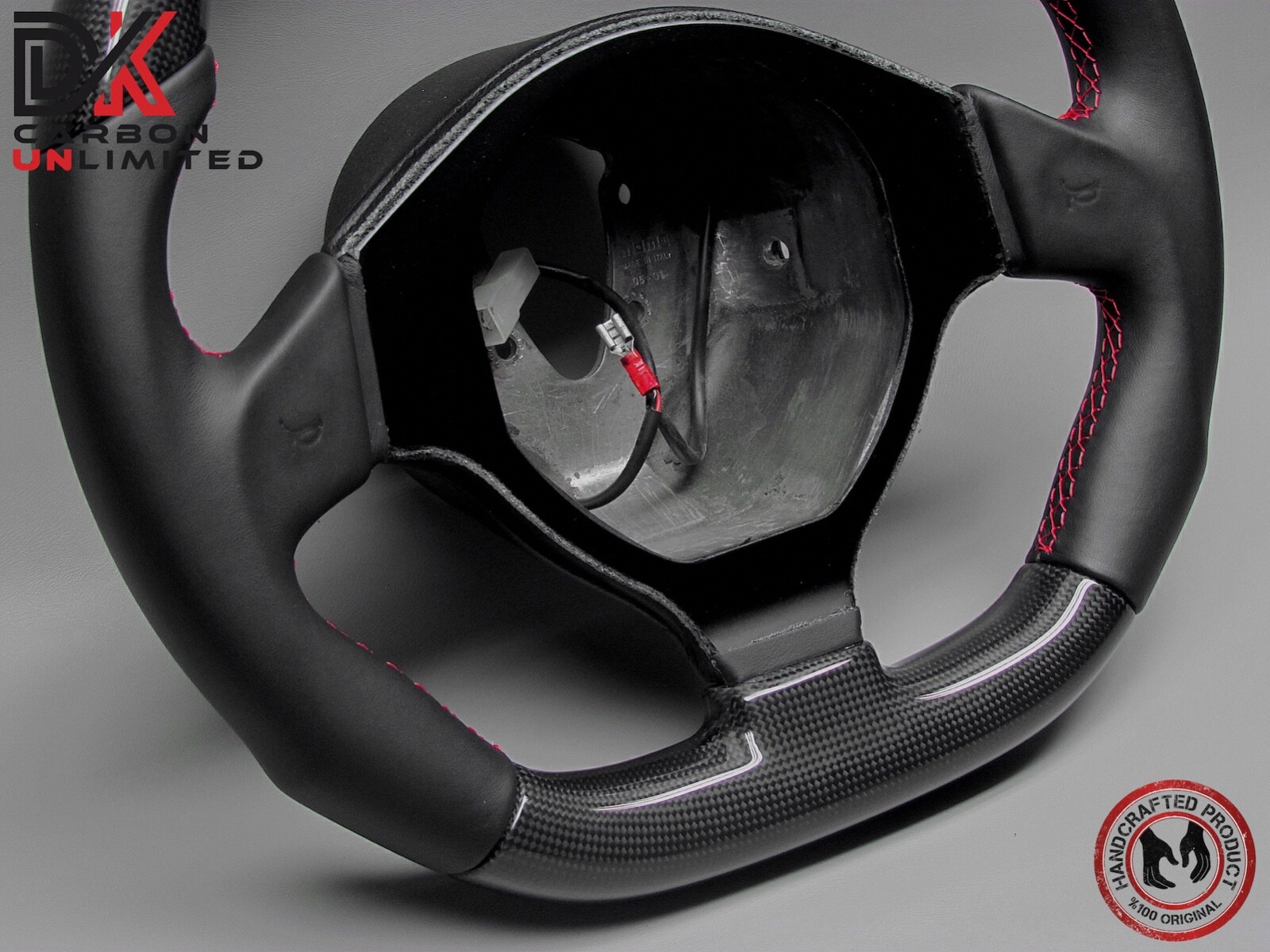 Lamborghini Murcielago LP640 LP650 LP670 Napa 5 Red 1x1 Carbon Steering Wheel v3