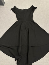 Shein Fabulous Little Black Cocktail Dress - stretchy spandex material - Size S