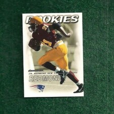 J.R. REDMOND - 2000 SKYBOX DOMINION ROOKIE CARD # 207 - NEW ENGLAND PATRIOTS NFL. rookie card picture