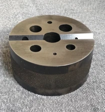 MINT! Vintage K&D Watchmakers Bench Block  round Kendrick & Davis