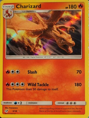 Charizard 5/18 Pokemon Card Detective Pikachu Holo Rare NM | eBay