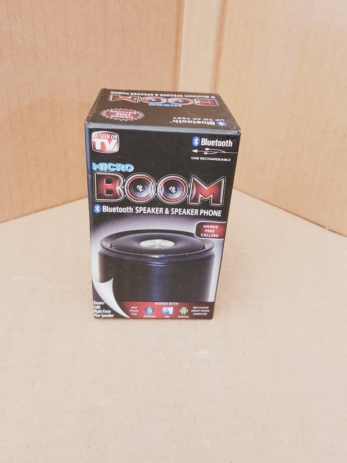 Crisp Sound BOOM Micro Portable Wireless Bluetooth Speaker-image