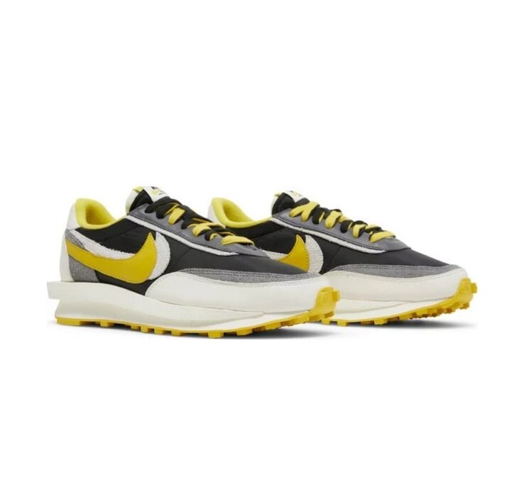 Nike LD Waffle x Sacai x Undercover Black Bright Citron Sz