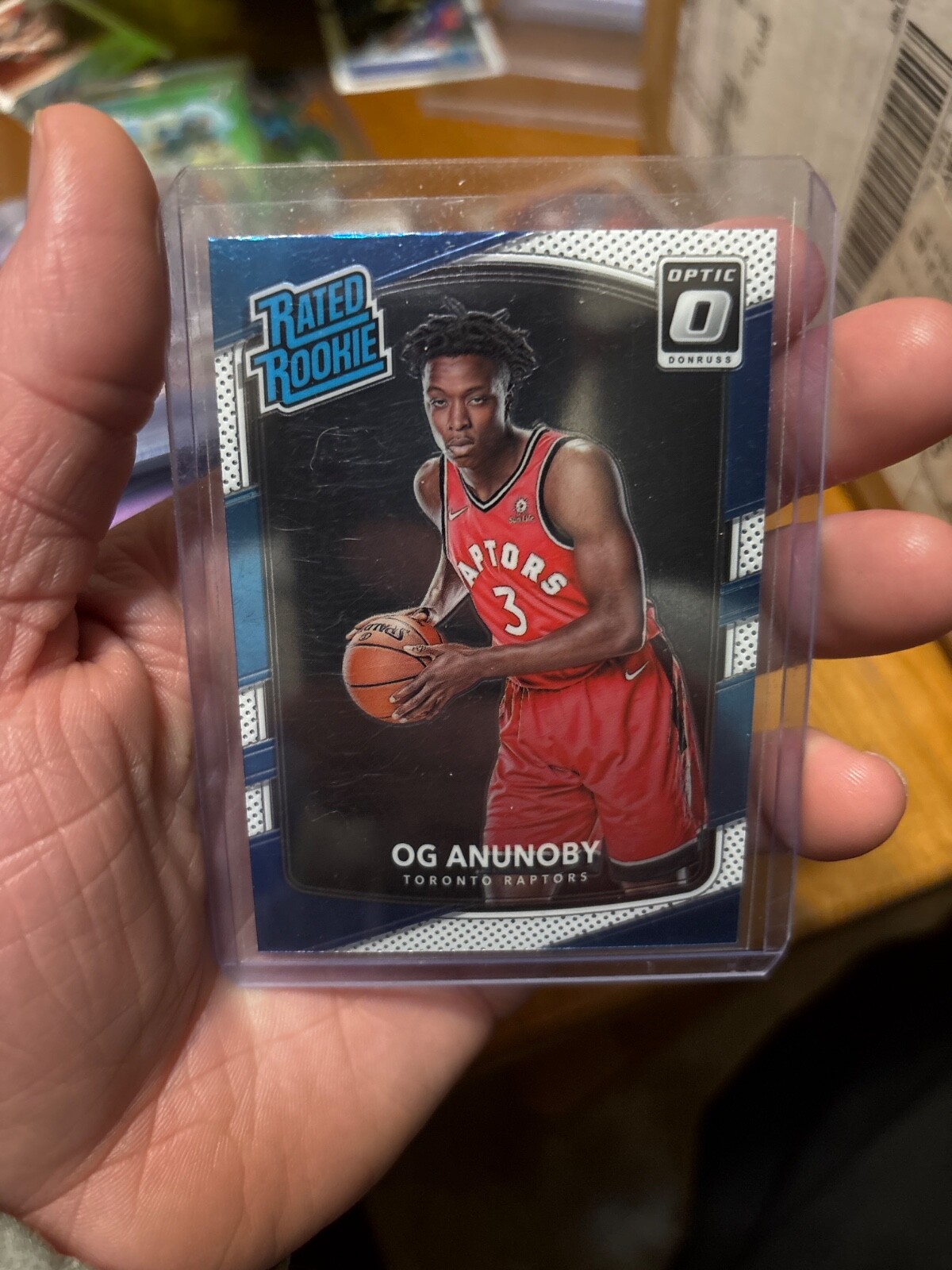 2017-18 Panini Donruss Optic - Rated Rookie Shock #178 OG Anunoby (RC)