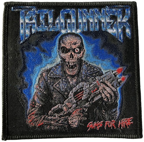 TAILGUNNER - Guns For Hire Album Cover Design - 10 x 9,8 cm - Patch - 169013
