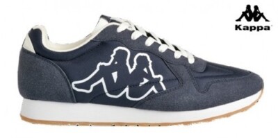 Kappa Komaya Sneakers de hombre con cordones, interior textil, suela de caucho