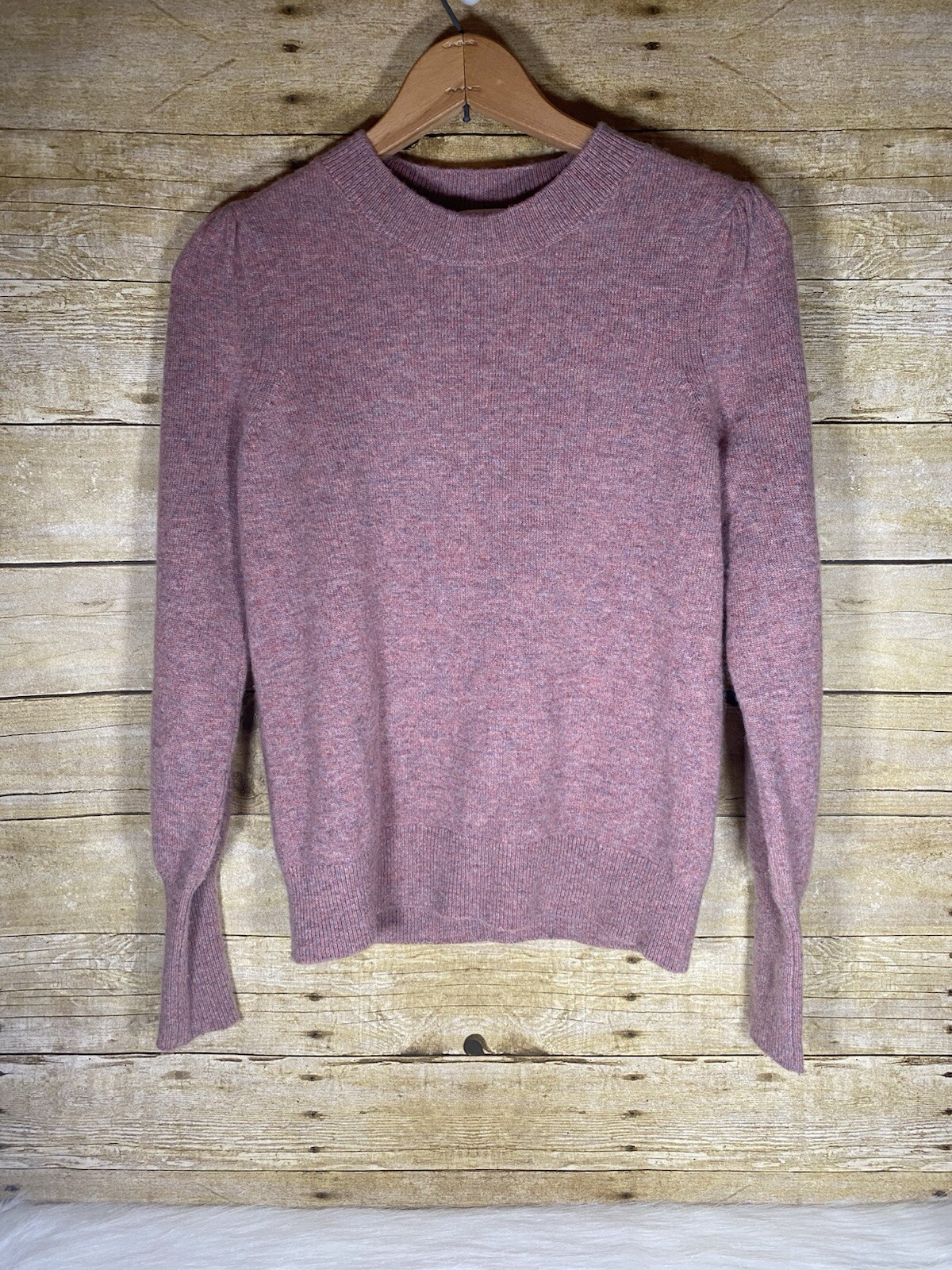 Veronica Beard 100% Cashmere Pullover Sweater Pin… - image 1