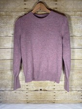 Veronica Beard 100 Cashmere Pullover Sweater Pink sz XS Crewneck