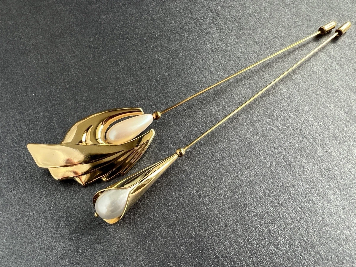 Gold Hat Pin in Collectable Hatpins for sale | eBay display picture 1