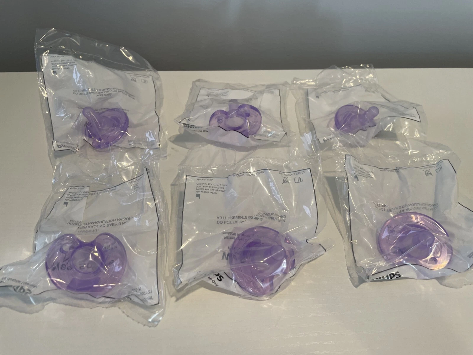 Pack of 6 Philips Wee Soothie Preemie Pacifier, Natural
Opens in a new window or tab