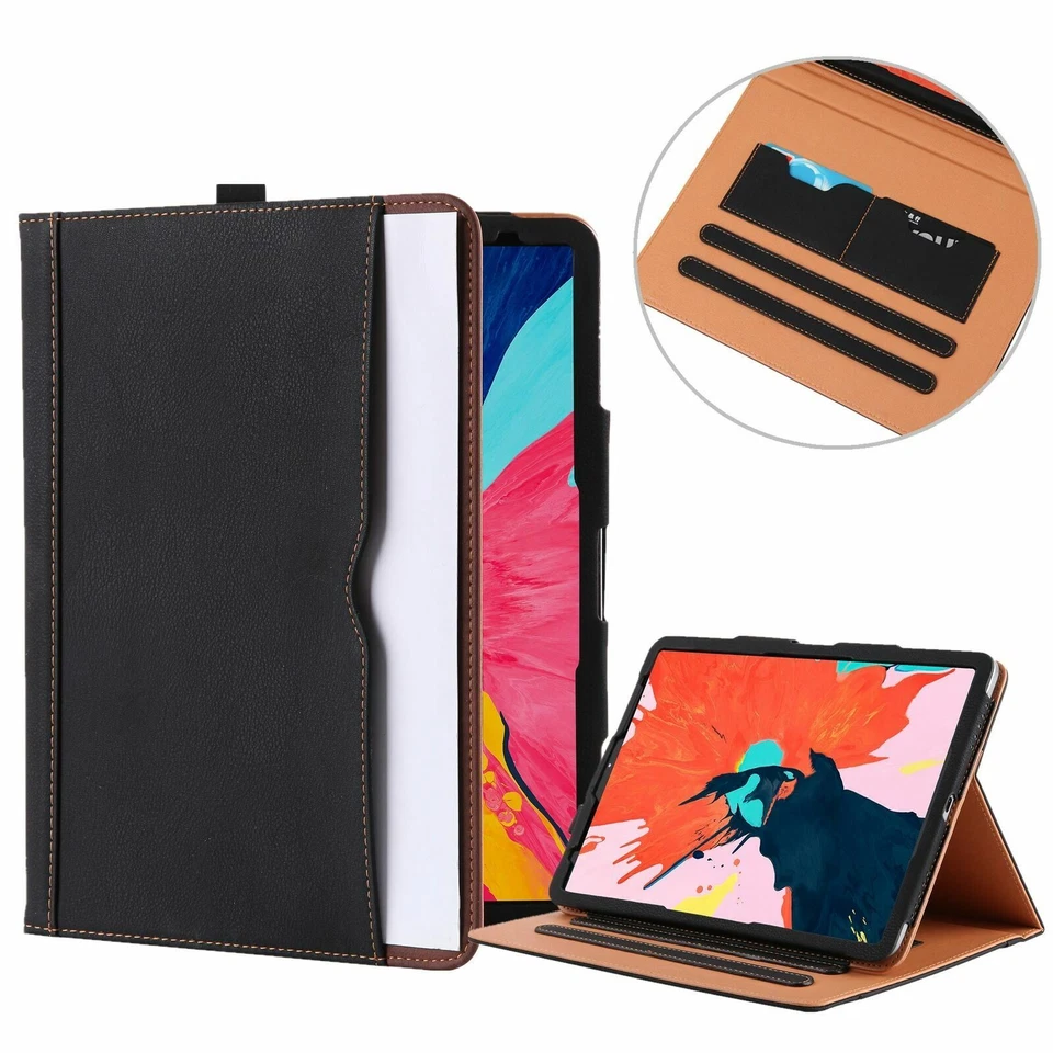 Apple iPad Air 4th Generation 10.9" Soft Leather Case Smart Cover Sleep Wake US - Image 2 of 4