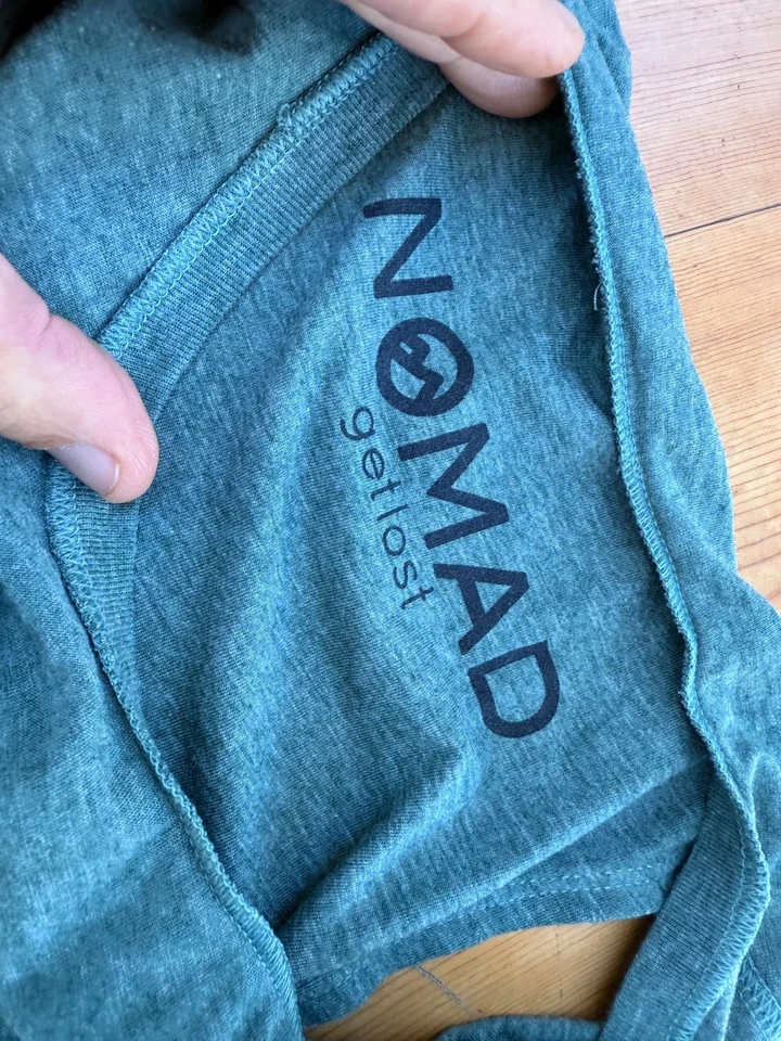 Camiseta sin mangas vintage Nomad BEAR L envejecida L A1 Foto 4 de 4