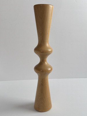 Solid Wood Vintage Handheld Massage Wand Body Roller Stick Tool, 15 inches