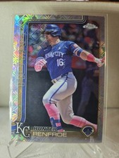 2025 Topps Chrome Logofractor Edition - Hunter Renfroe #125 Royals - 1d