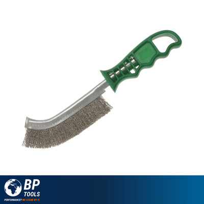 Lessmann 056501 Universal-Handbürste 260 mm x 28 mm 0,3 Edelstahldraht