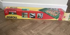 Vintage Jigroll Puzzle Roll Mat Straps Portable Travel Roll Up Jigsaw Puzzle