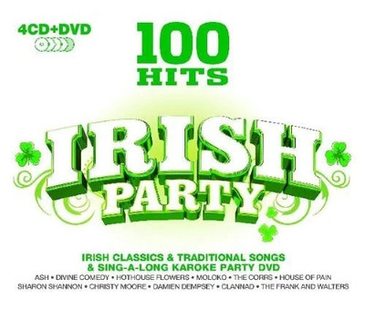 100 HITS   IRISH PARTY   CORRS   CLANNAD   ASH   MOLOKO - 4 CD + DVD