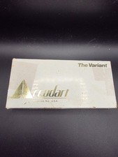 Vintage Rare Accudart The Variant Set Of Darts Adjustable Weight Set With Box