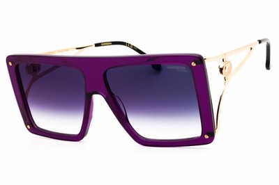 CARRERA UNICA SE B3V KM Sunglasses Violet Frame Gray Lenses 60mm