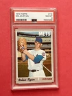 1970 TOPPS BASEBALL #712 NOLAN RYAN PSA 8 NM-MT Mets