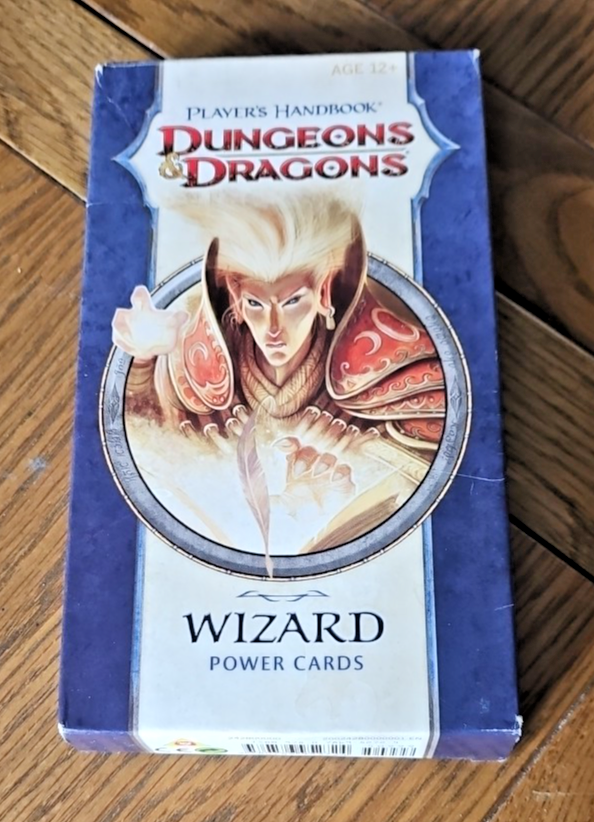 WizardPower Cards Dungeons &Dragons 4th Edition NEW/UNUSED