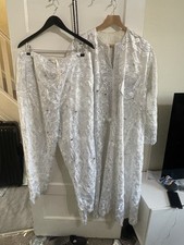 Lace Kaftan African Women Long Dress Dashiki Party Robe Evening Cocktail Gown