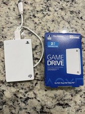 Seagate 2TB External Game Drive White USB 3.0 for PS4 Console