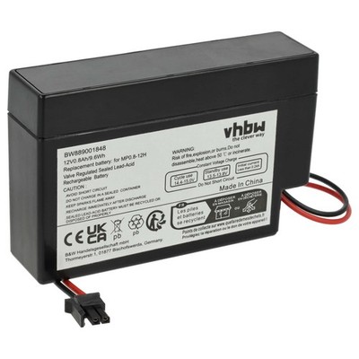 Akku für Vision CP1208 800mAh 12V, AMP Stecker