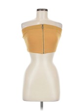 Bozzolo Women Gold Tube Top M