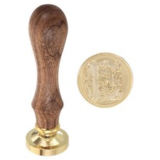 Alphabet E Wax Seal Stamp Initial Letter Sealing Wax Stamp Classic Retro
