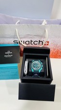 Swatch x Omega Bioceramic Moonswatch Mission to Earth - Polar Lights (SO33L103)