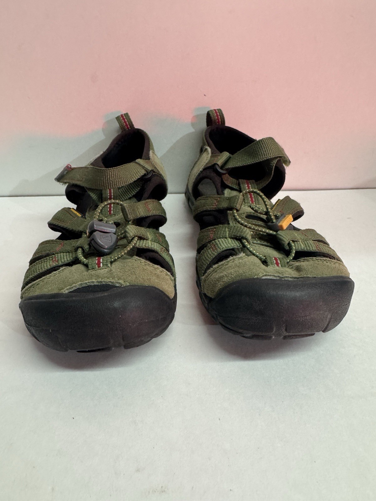 Sandali da pescatore KEEN Newport H2 ragazzo taglia 3 verdi scarpe da trekking outdoor acqua