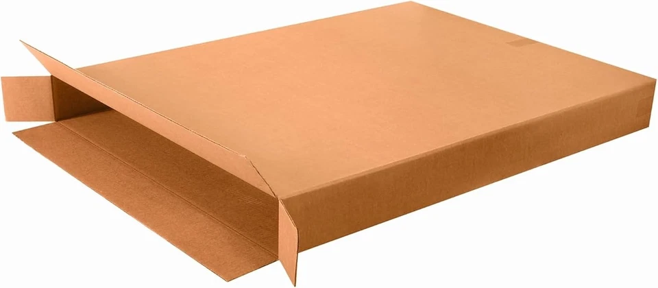 36"L x 48"H Cardboard Mirror Storage Boxes - 5-Pack, Perfect for Art & Frames - Image 3 of 4
