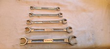 Snap-on 5 Pc. Double End Flare Nut Wrench Set 516-1 18 12 Point Rxh Rxh1012s