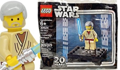 LEGO STAR WARS Obi-Wan Kenobi Minifigure 30624 Polybag NEW SEALED 20 Years