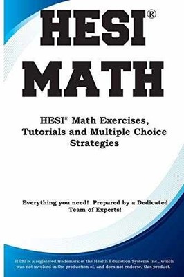 HESI Math: HESI(R) Math - Paperback, by Complete Test Preparation - Very Good