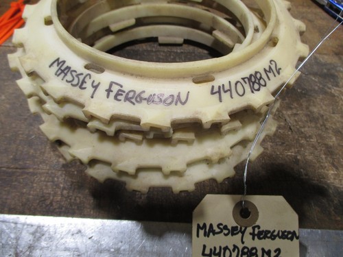 MASSEY FERGUSON, PLANTER PLATES, SET OF "6" #440788M2, USED ORIGINAL