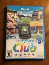 Wii Sports Club (Nintendo Wii U, 2014) SAME DAY SHIPPING TESTED WORKING